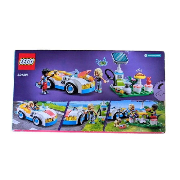 LEGO FRIENDS - Electric Car and Charger - 42609 - 170 Pieces - New - Picture 2 of 4